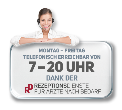 Telefonische Erreichbarkeit Banner