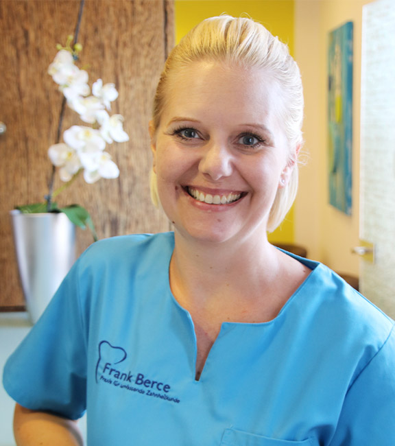 Bettina Berce, Praxismanagerin und Qualitätsbeauftragte